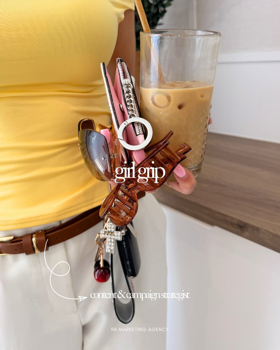 JuliusBradjd's tweet photo. Behind every content shoot is a creator carrying half their office in one hand. Being a social media manager means showing up prepared—with lip gloss. What’s in your bag? https://t.co/qLC3orTepR