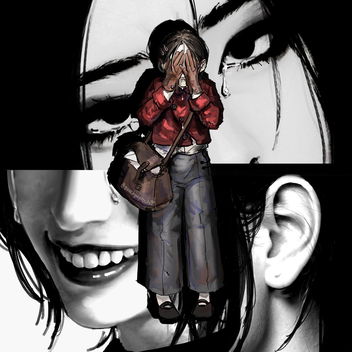 quackysprouts's tweet photo. why are you crying, ▇▇▇?

#adawong #ResidentEvilㅤ https://t.co/QLpzoMKBgX