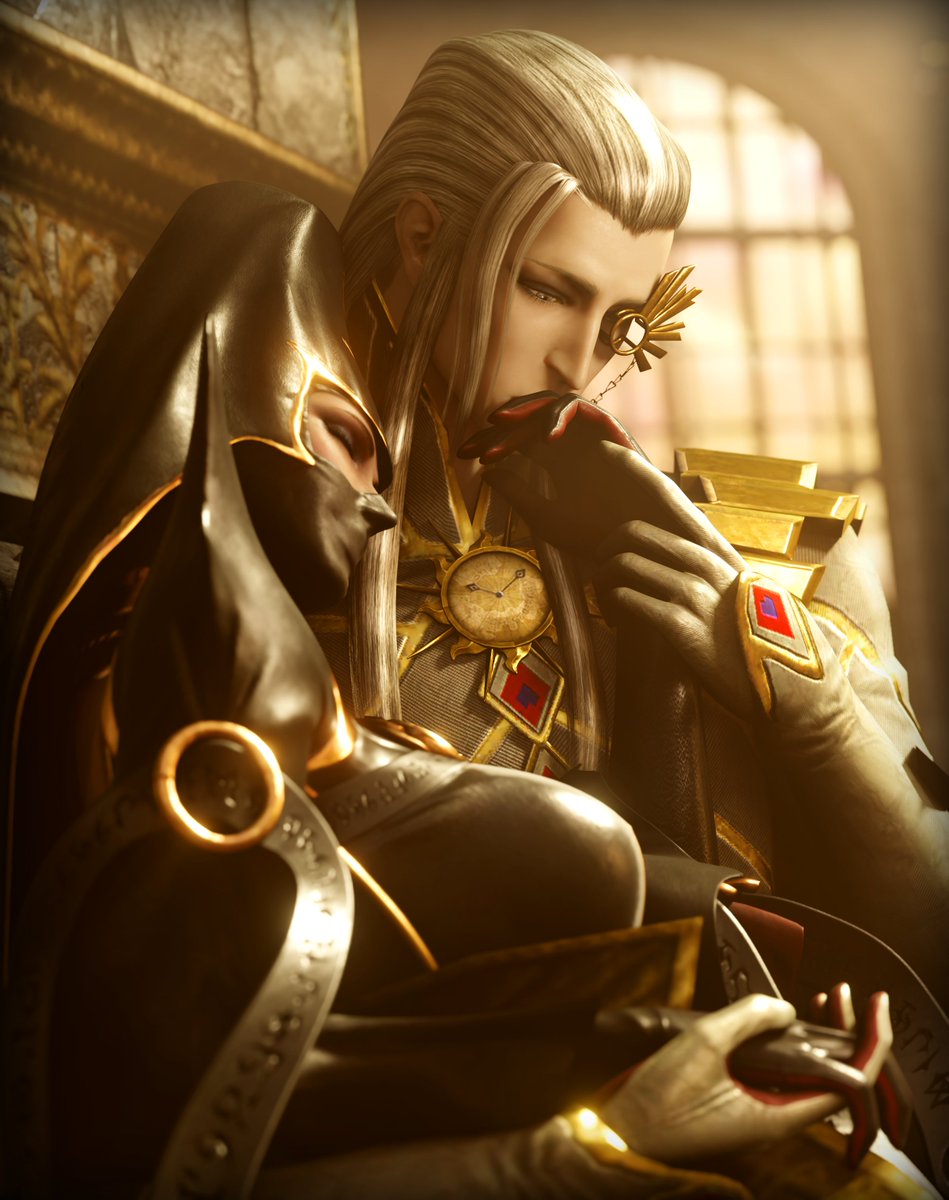 JrrizzoYT's tweet photo. Rosa &amp; Balder 💛 
#Bayonetta https://t.co/dPeaDN0oMy