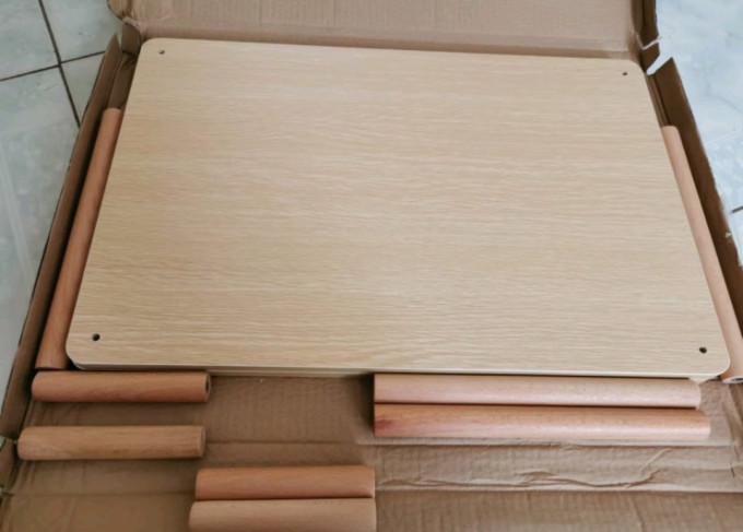 MckenzieBohsa's tweet photo. No te deshaces de esa vieja caja de madera Con un poco de pintura y rueditas, hazla una mesa auxiliar súper chévere para tu sala https://t.co/IKt08t3Unr
