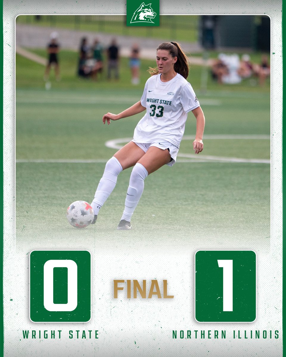 WSU_wSoccer's tweet photo. Final: Raiders 0, Northern Illinois 1
Final from DeKalb. We are back in action Thursday night at Alumni Field
#RaiderUP | #RaiderFamily https://t.co/nqzuDvHlhO