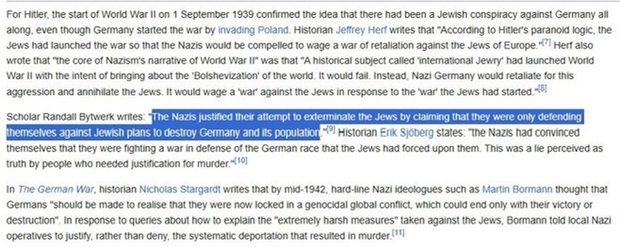 aaiqbal's tweet photo. @maxpos01 The notion that Holocaust victims were “Jews with trembling knees”, as Menachem Begin put it. Cowards who didn’t fight and just meekly went to their deaths

Whereas in fact the Nazis’ whole propaganda approach was to oppress and *provoke resistance* and then use that as pretext https://t.co/Kxw1eIEaPA