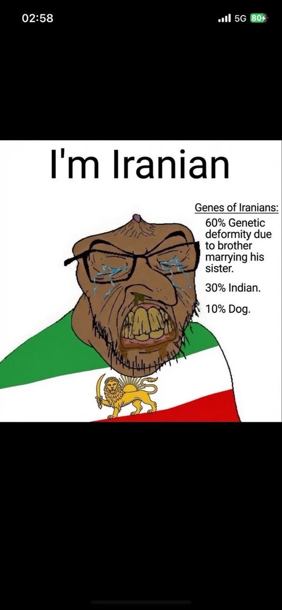 PashtunSaddle's tweet photo. @mulahsnightmare @NiohBerg Westerners don’t like you at all don’t want ur people flooding their countries and regularly bomb the shit out of yours lmao
Imagine desperately wanting to become like Westerners when You have literally nothing in common with them
It just proves ur own culture is inferior as fuck https://t.co/o0ujt8f6vd