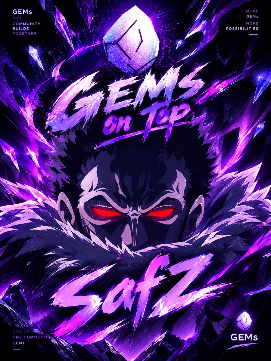 shimis_88's tweet photo. I spent four months building a canvas app with Codex and used it to create these posters and sticker packs for @CrypSaf and @tulipxbt. I love how they turned out, and I hope you both like them too 💜

The support I see for @0xAlphaGEMs on X and the amazing spirit of the community have really drawn me in. I hope I can become part of the GEMs community one day.

Have a wonderful weekend!
GEMs on top! 💎