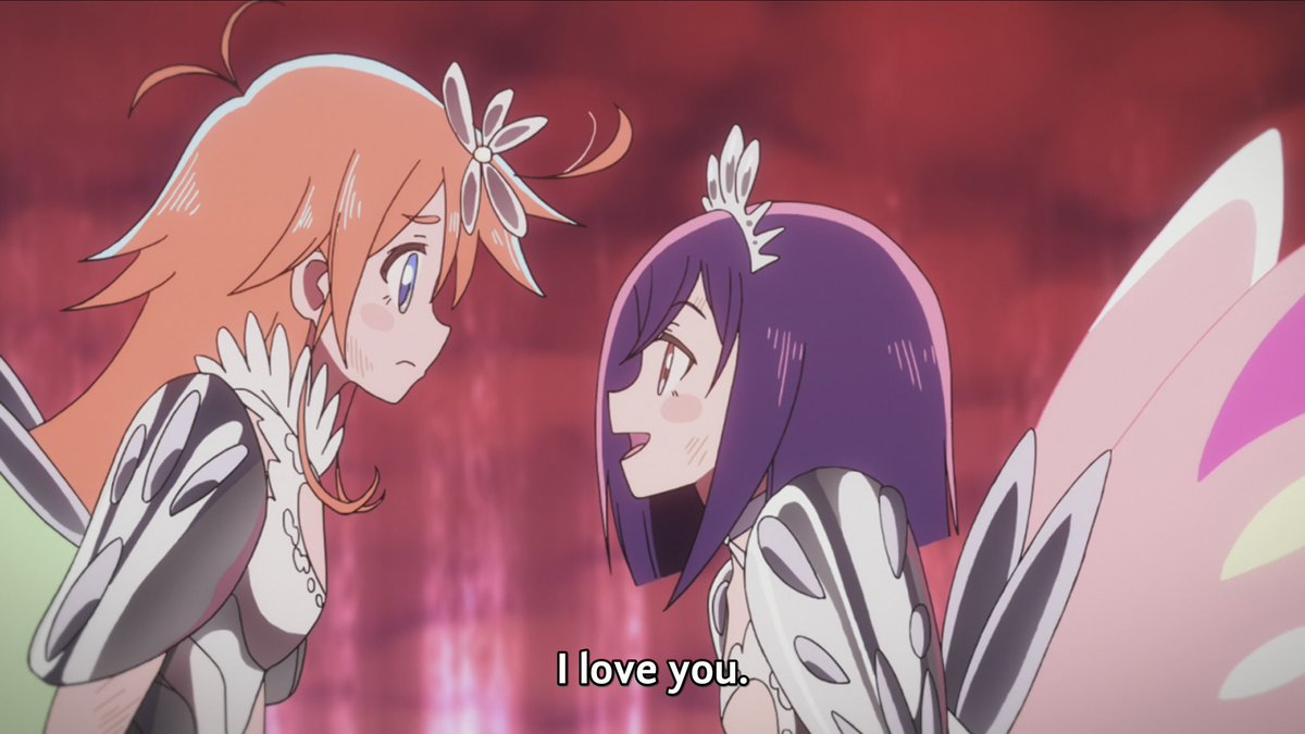 Feloscy22's tweet photo. Finished Flip Flappers &amp; it was so very cute. I think it tells a somewhat straightforward coming-of-age story through Cocona but injects so much flavor &amp; creativity into everything surrounding it that it��s hard not to love it. Papika is in strong competition with Kaguya for— https://t.co/LtpAIoNnfV