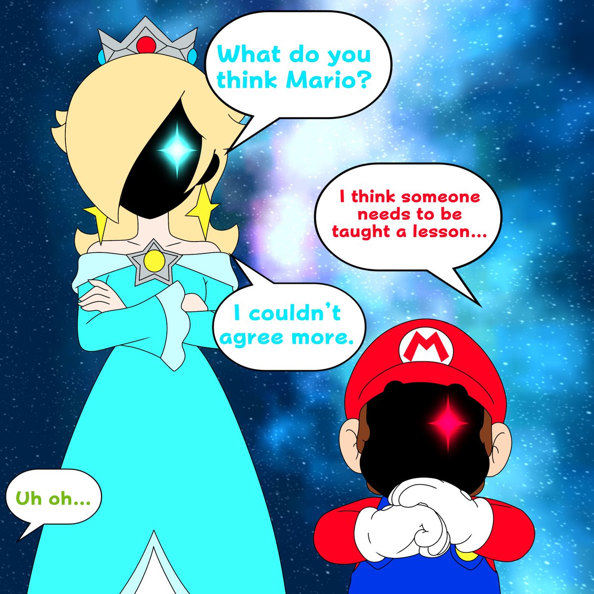 Xaviex2005's tweet photo. Someone finally gets what coming to him. #ロゼッタ #Rosalina #PrincessRosalina #SuperMarioGalaxy #supermariogalaxymovie #princessrosalinafanart #MarioxRosalina https://t.co/TuOhLACtQp