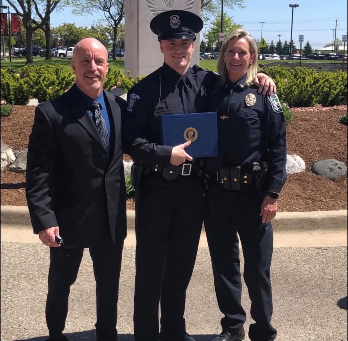 landpalestine's tweet photo. Scott Kretzschmar one of the  Cornell 7 gang rapists is now a cop, with a girlfriend, have a wild guess what his mum does for a job?

A cop with a history of violence against women? You don’t say https://t.co/KYkC6RAuvW