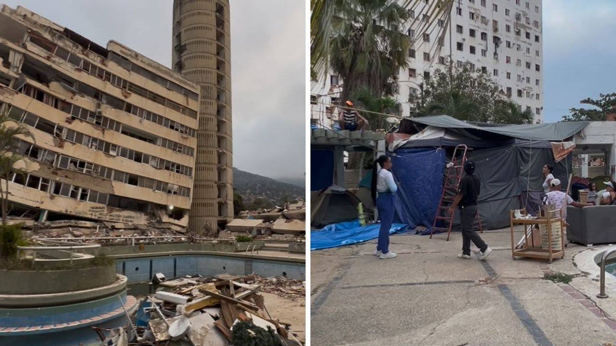 ReporteYa's tweet photo. #27Sep #LaGuaira #Terremoto
Más de 20 voluntarios trabajan en Residencias Caribe, La Guaira, para recuperar cuerpos atrapados tras el colapso de la estructura. Rescatistas y familiares solicitan maquinaria pesada, herramientas, alimentos e hidratación para acelerar las labores de extracción. – Unión Radio