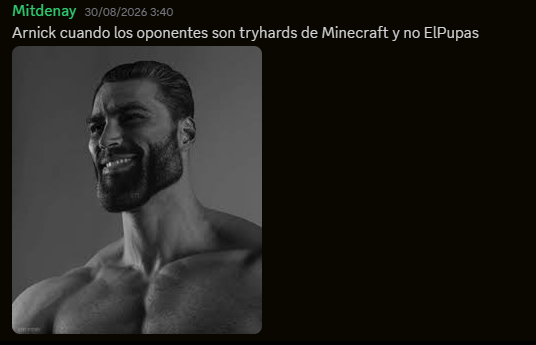 Arnick60's tweet photo. EL MEME SE VOLVIÓ REAL 🗣️
Evento MCC de 40 jugadores / Evento Stars Showdown con amigos https://t.co/oMQUG3gaQQ