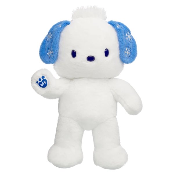 sanriodaily's tweet photo. NEW frosted pochacco build a bear 💫 https://t.co/e06Jl0K0Co