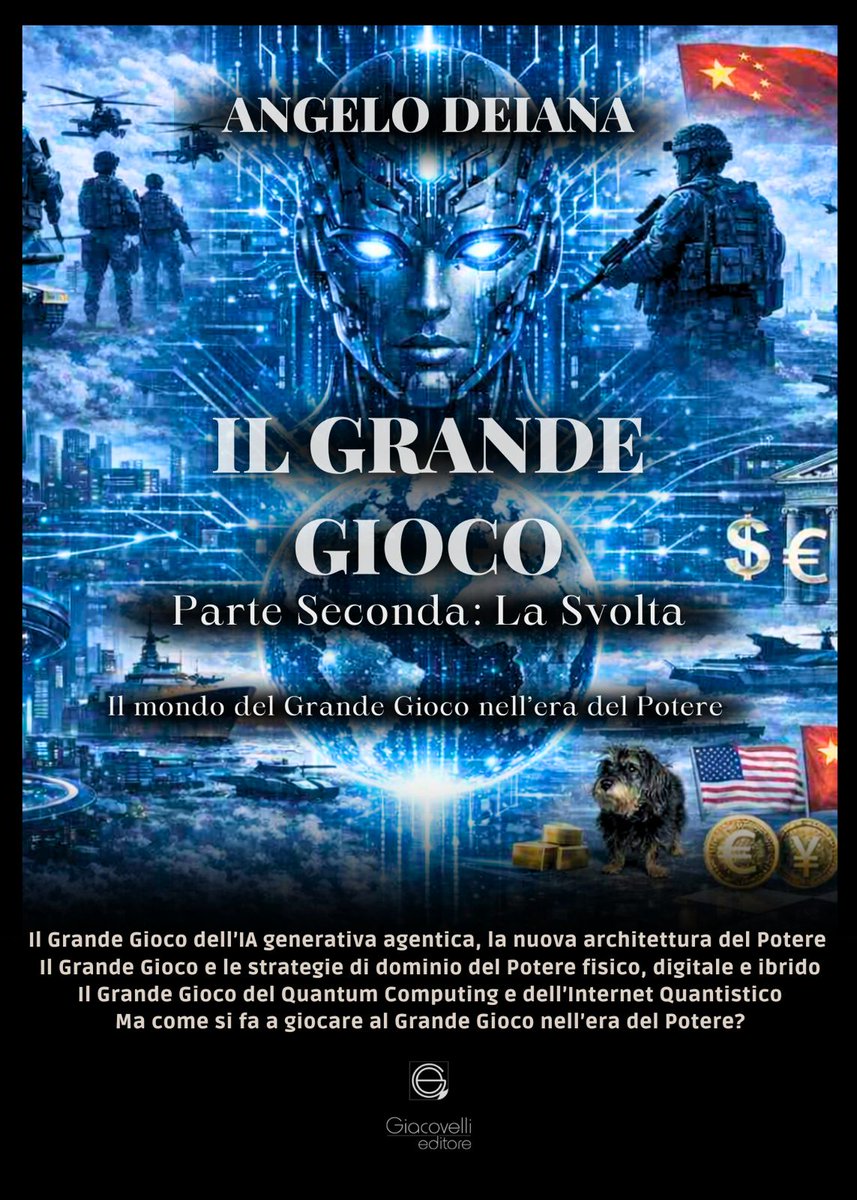 AngeloDeianaTW's tweet photo. E' #sempre una #felicità ricevere la  #lettera di un #ministro della #Nostra #Repubblica che ha letto il mio #libro  "Il Grande Gioco - Parte Seconda: la Svolta"

#Confassociazioni #laretedellereti #IlGrandeGioco #lasvolta #AI #IA #potere #imperialismo #network #state #BigTech https://t.co/YT8WDWUTqN