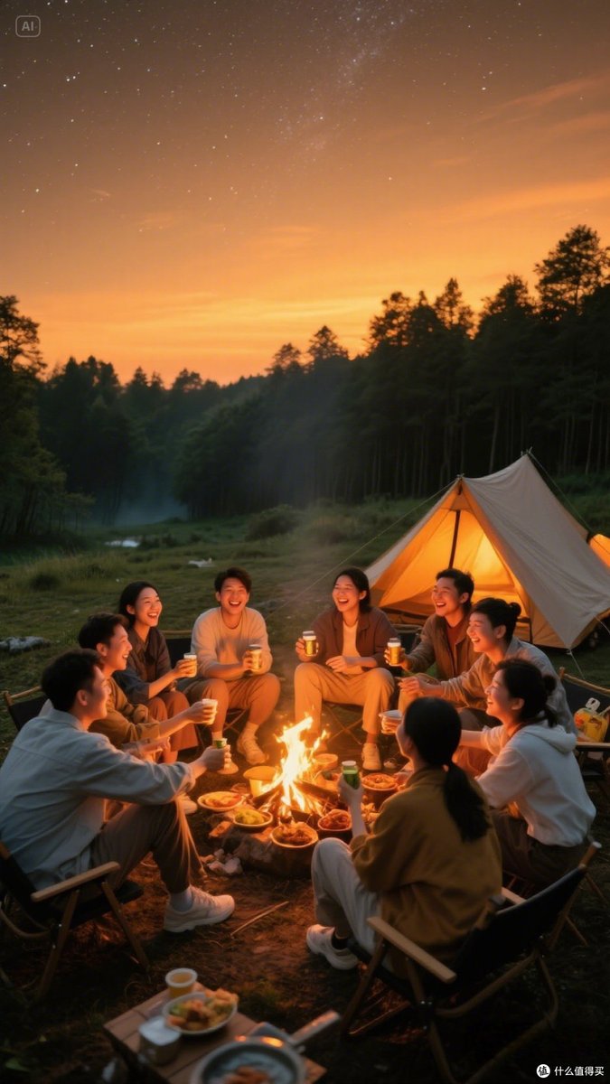 HilaryWh7's tweet photo. Noche bajo las estrellas en la cima de la montaa, comida caliente de la fogata y risas con amigos. Eso es camping perfecto! https://t.co/EWzFIEIyof