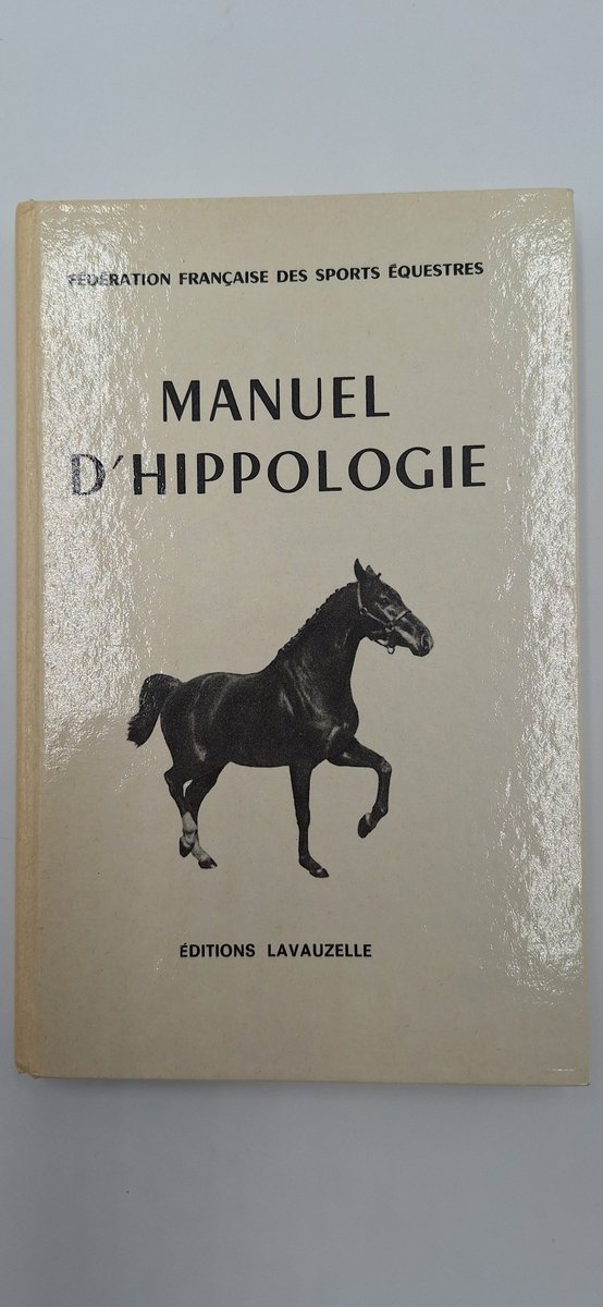 RareTome's tweet photo. 🐎 Equitation
Manuel d’hippologie - Henri Aublet, 1975.
Un manuel équestre particulièrement intéressant avec ses 7 grandes planches anatomiques dépliantes, toutes présentes.
Exemplaire en bel état.
9,90 € sur eBay.
#RareTome
#LivresAnciens

https://t.co/GFizMY6MaX https://t.co/e4648nbfqj
