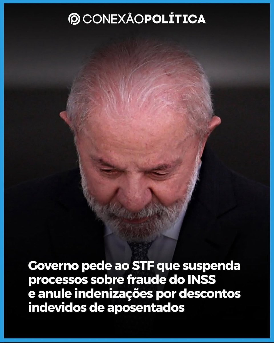 ClaudeLuca_'s tweet photo. LULA SEMPRE QUIS ANULAR PROCESSOS DO INSS E DEIXAR OS APOSENTADOS SEM INDENIZAÇÃO PELO ROUBO. https://t.co/inXwInMnXI