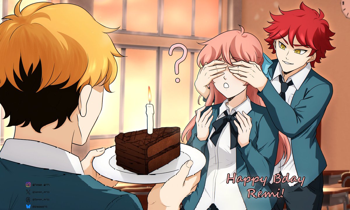 Sonan_Arts's tweet photo. Zap-zap! It's Remi's Birthday, y'all! β¨β‘
All characters by @uruchanOFR
#unordinarywebtoon #unordinary #webtoonfanart #drawing https://t.co/AlR4Ymqc0W