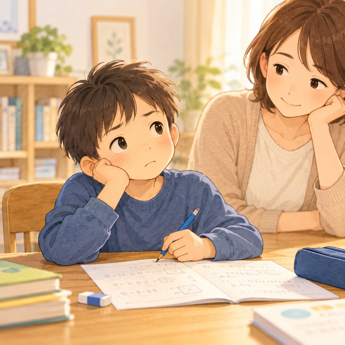 manabikatax's tweet photo. 子どもの「分からない」にも、いろいろあります。
問題が分からない。
やり方が分からない。
どこから始めるか分からない。
それとも、今はやりたくない。
同じ「分からない」でも全然違います。
「どこで止まった？」と聞くと、見えてくることがあります。 https://t.co/NdmIekDxHM