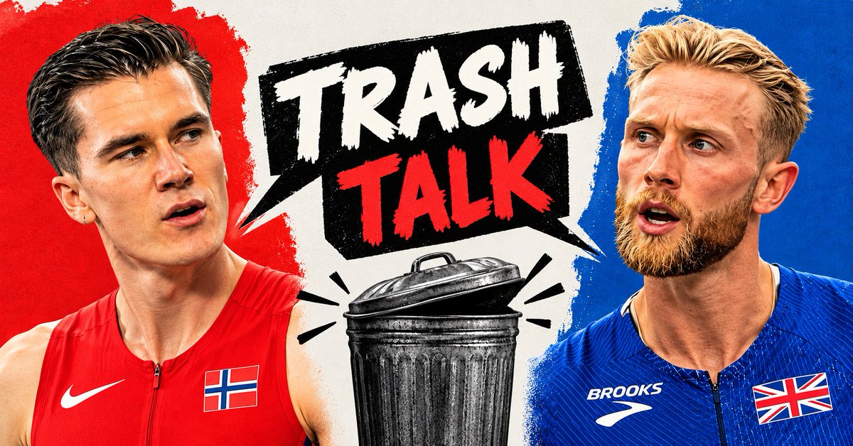 Jason_AW's tweet photo. Cowards. Clip farming. A war of words that went out live on BBC radio.

The strange history of trash talk in athletics — and why the women mostly skip it.

New piece – subscribe for more ➡️ https://t.co/pYVv47SkEJ https://t.co/nEgmMk7Yrc
