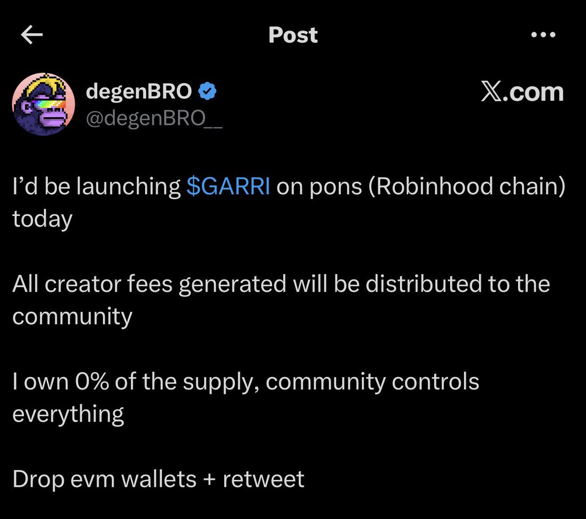 vyyker's tweet photo. 4 slides and all I see is greatness, you not only revived (native trenchers) but you showed that you value us that drink garri everyday.

grab a bag you don’t know how big this is gonna blow, bro has given over $2k to creators holding a bag even as low as $2 in just 3 hours..😳

$GARRI is the ticker 0xdddf7ab756c35b4d0537825497e6932780710241

umm @degenBRO__ I burnt my last 5 figs last few weeks trenching, but i promise a tip will go all back to holding $GARRI 

let’s run it up legend 🔥