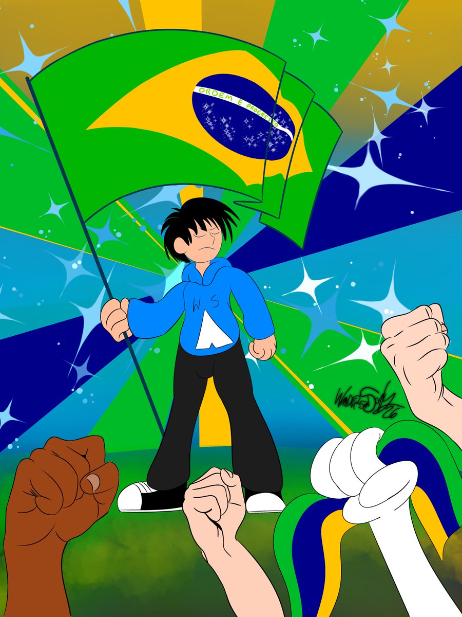 WandersonSonyX3's tweet photo. go show your support for brazil. don't just stand by and let this happen!
#EyesOnBrazil #standwithbrazil
#BRAZILIANART #IBISPAINTX
#Brazilian #Brazil #supporthumanartists
#brazilianartist #BORALULA #PT13 https://t.co/Sm9gjQyqz3