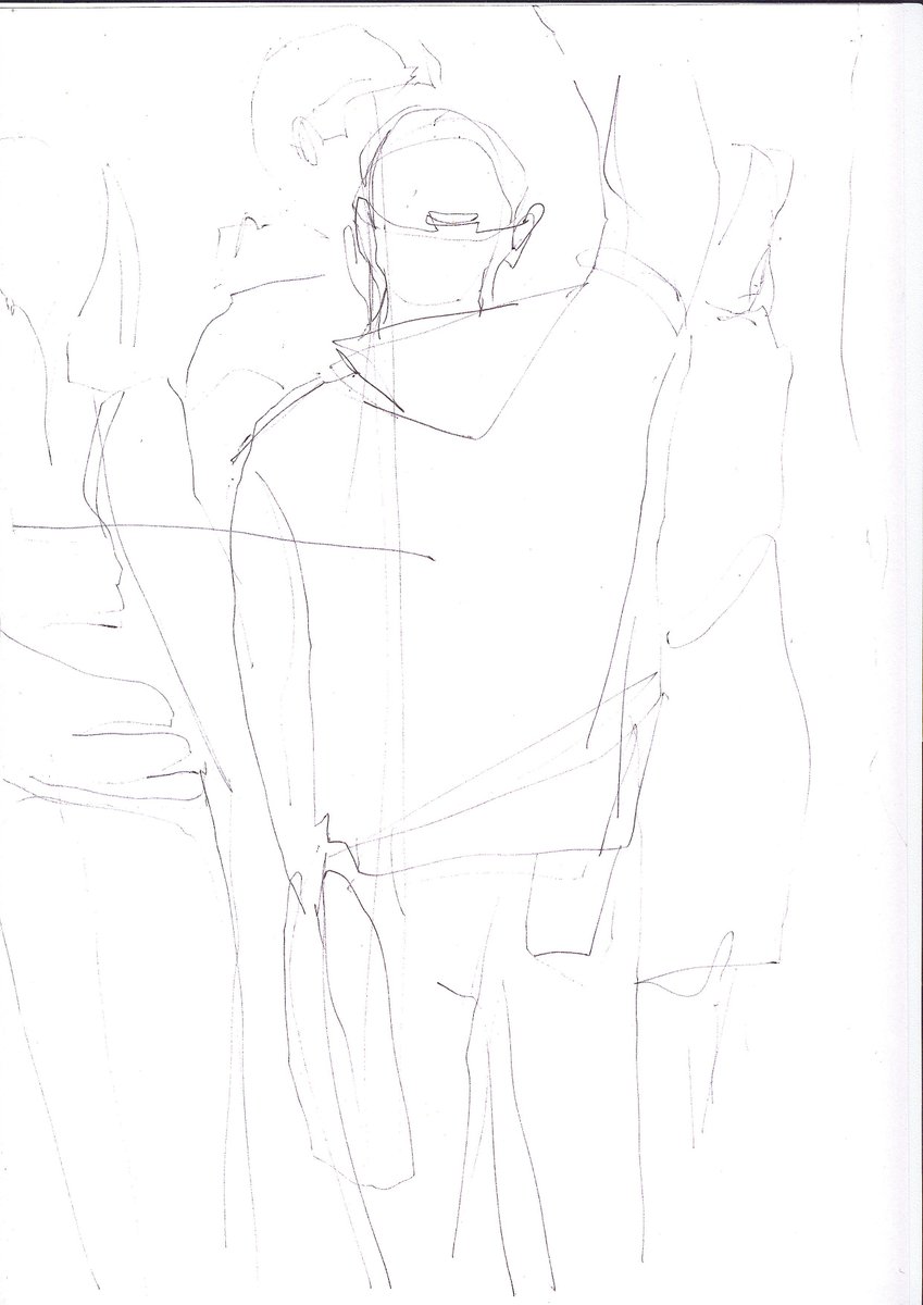 mimulus_fly's tweet photo. Bus sketches https://t.co/wENtX4Ammw