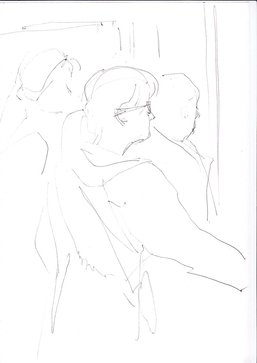 mimulus_fly's tweet photo. Bus sketches https://t.co/wENtX4Ammw
