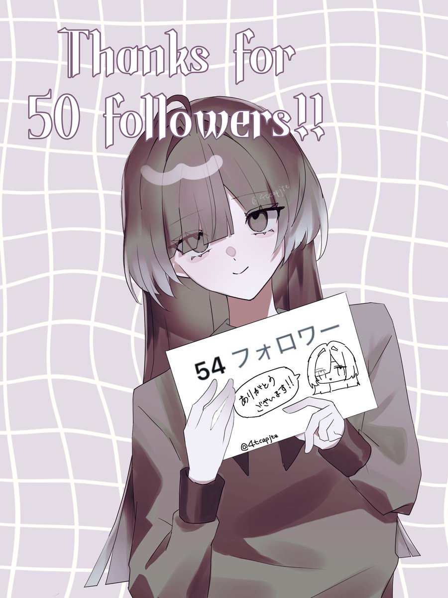 4tcapjte's tweet photo. 50フォロワー様ありがとうございます✨️
(お顔を修正したので上げ直し失礼します) #oc https://t.co/YFoHI5mP1H