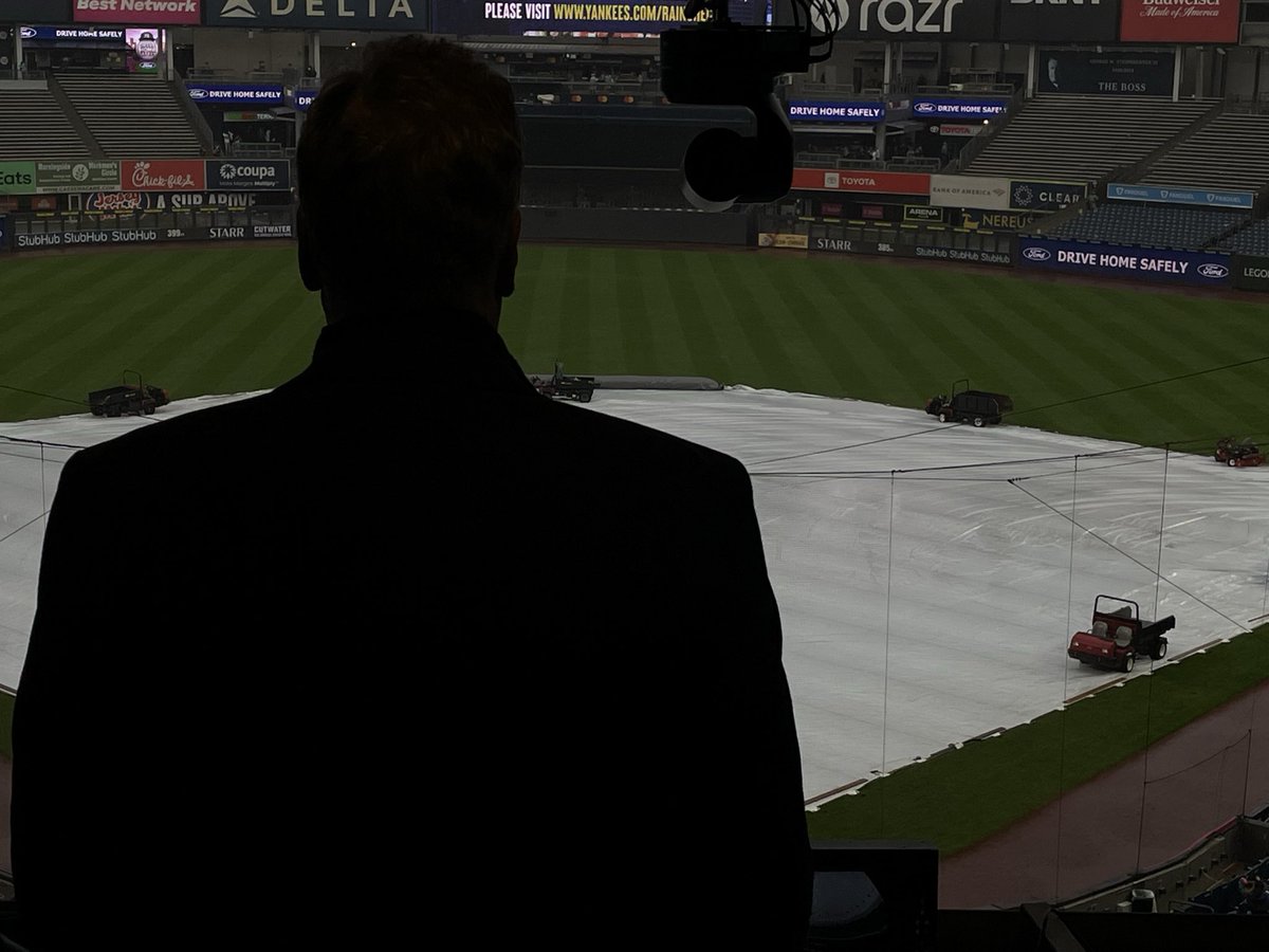 RealMichaelKay's tweet photo. End of year 35 in the most treasured booth in the sport. Thank you for allowing a Bronx boy to live out a childhood dream. https://t.co/58WK8b625j