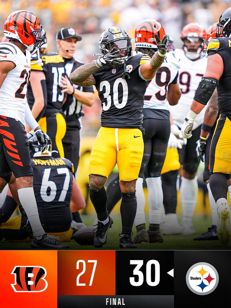 FINAL: @​steelers earn a huge division win! 
 [📷](https://pbs.twimg.com/media/HTP9P1lbMAAjdhW.jpg) https://pbs.twimg.com/media/HTP9P1lbMAAjdhW.jpg https://pbs.