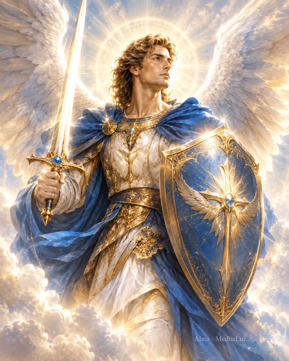 MeditaLuz_Arc's tweet photo. Mientras lees este mensaje, Arcángel Miguel está activando un escudo protector que te abraza a ti, a tus seres queridos, a tu hogar y cada lugar que frecuentas. 

Están completamente a salvo de todo daño físico y energético.

Amén, hecho está 
🙏🏻♾️🕊️💙🕊️✨🙏🏻 https://t.co/3mMHs1XqPW