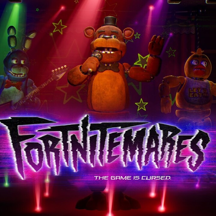 JonnyBlox's tweet photo. FIVE NIGHTS AT FREDDY'S collaborations are the most-liked Tweets for BOTH Dead by Daylight and Fortnite!

What FNAF collab should be next? 👀

#fnaf #fivenightsatfreddys https://t.co/2CnHuzB6an