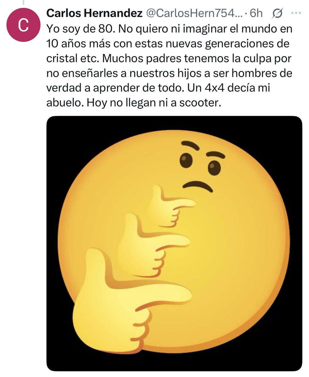 GeoHndz_'s tweet photo. @CarlosHern75455 @LaBayuNcadaCyan “Le tengo una pregunta sería. A usted en qué le afecta que sea de cristal ? UTA ya no sean tan metidos dejen que la gente viva y haga lo que quiera siempre y cuando a usted no le afecte. Respeto a la vida ajena se llama eso.”.  Pendejo 🤡 https://t.co/GqObUJBAYp