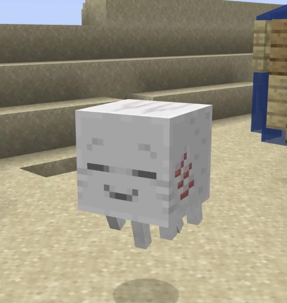 hiromachichan's tweet photo. she reminds me of a little ghast https://t.co/ntEGW2KtLC