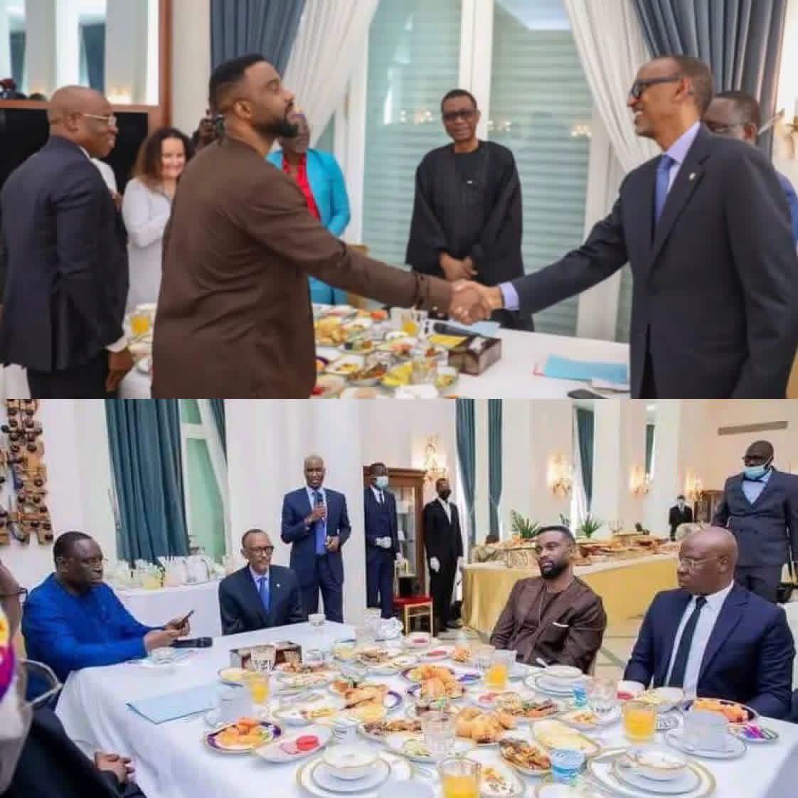 olb_unc's tweet photo. Les photos de Fally Ipupa avec Paul Kagame refont surface sur les réseaux sociaux, ravivant les débats en ligne sur les prises de position des artistes congolais face aux tensions régionales.

#RDC #FallyIpupa #InnossB #Actualité @officialinnossb @fallyipupa01 https://t.co/sNanNdgTXf