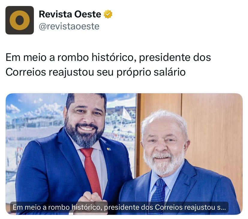 ClaudeLuca_'s tweet photo. Esse é o governo Lula. https://t.co/KieWahic3Z