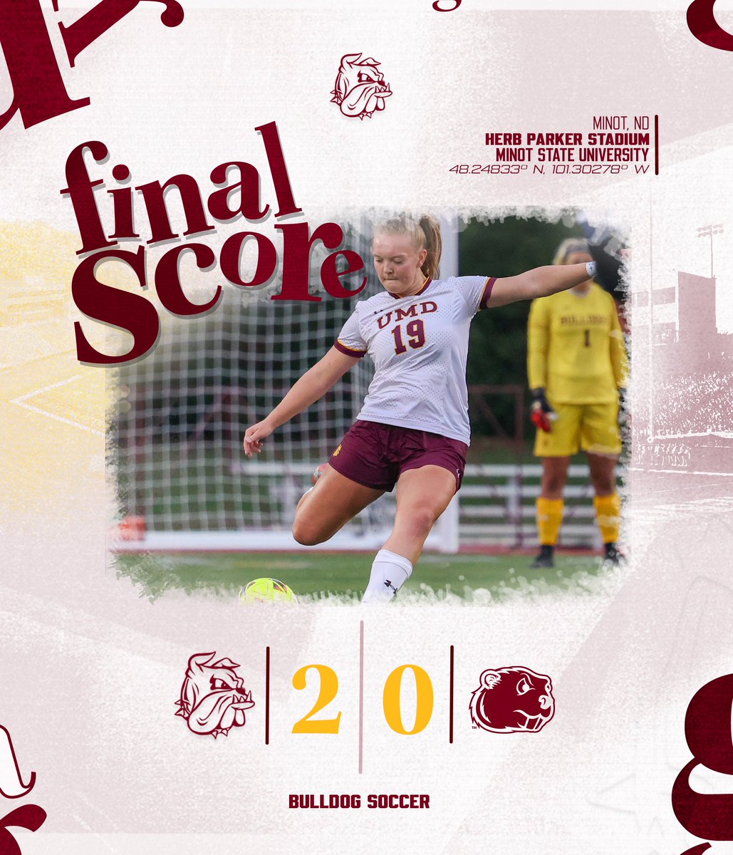UMDSoccer's tweet photo. Bulldogs defeat Minot State on the road! https://t.co/OgJWOLS1Wk