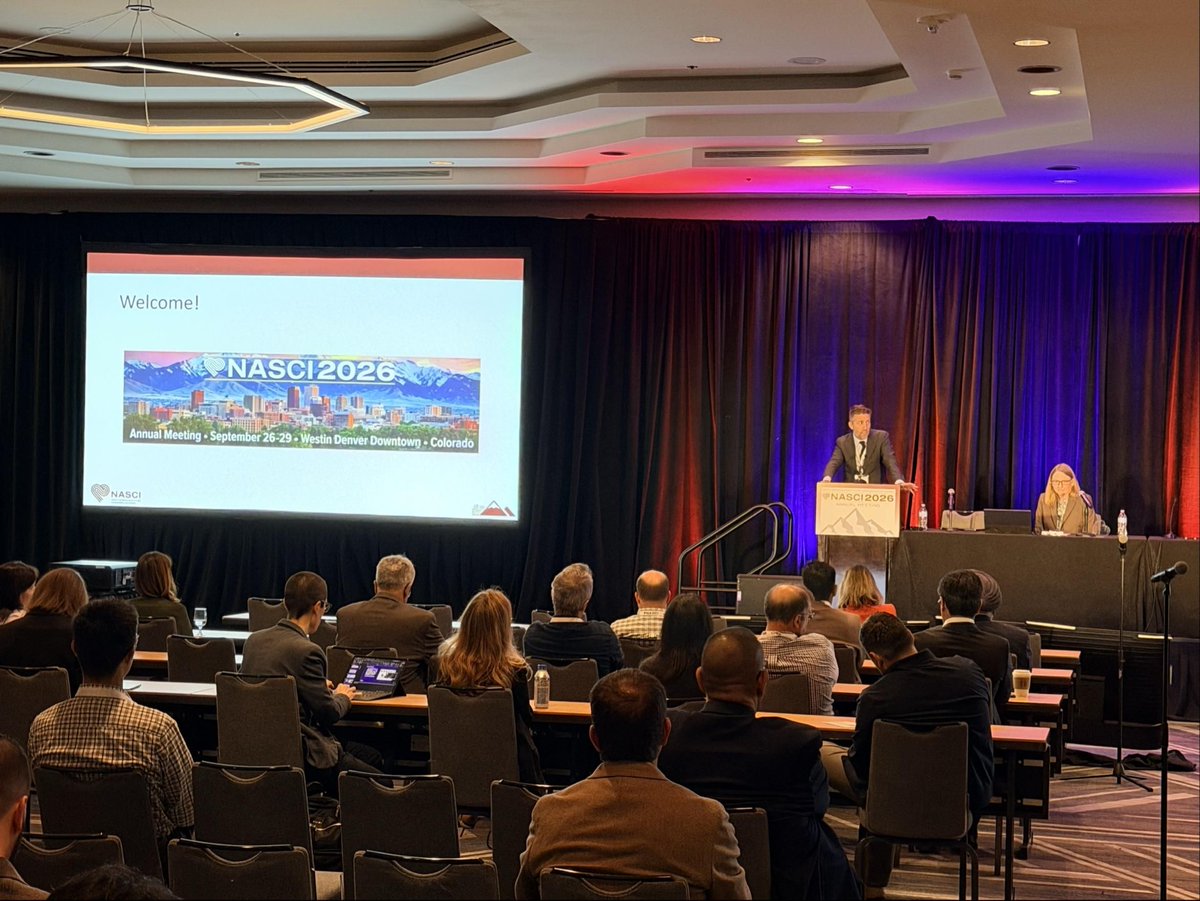 NASCISociety's tweet photo. Welcome address during the opening session by NASCI President Dr. Daniel Vargas!
#NASCI26 #NASCI #CardiovascularImaging #MedicalEducation #Cardiology https://t.co/CQ0xVLPcFS