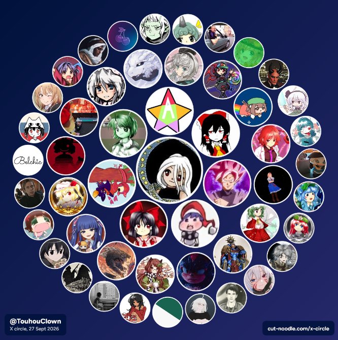 TouhouClown's tweet photo. I'm seeing some people here for the first time in my life, but it's interesting!!! WoW!!! Love you all!!! https://t.co/mfKcO7iFXT