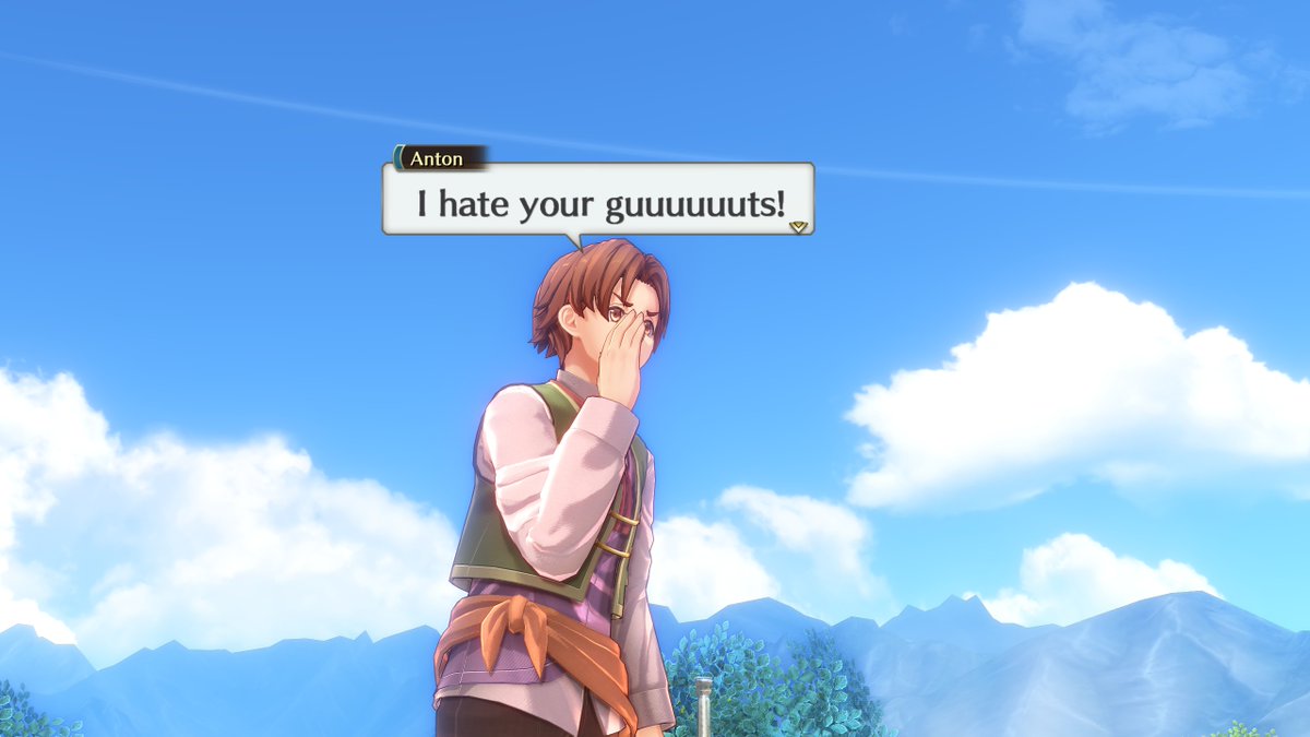 BL4ZE_43's tweet photo. That's right, Anton, scream your lungs out.
#BL4ZESky2ndChapter
#TrailsintheSky2ndChapter https://t.co/u5SpdCEiOx