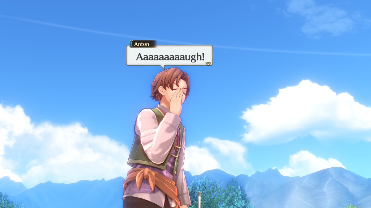 BL4ZE_43's tweet photo. That's right, Anton, scream your lungs out.
#BL4ZESky2ndChapter
#TrailsintheSky2ndChapter https://t.co/u5SpdCEiOx