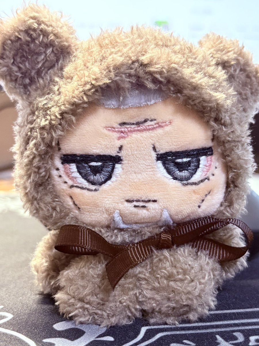 K_H_16_o's tweet photo. トニさんぬい出来ました〜‼️🥹💕
可愛すぎる😭💕
スケルトン入れたのでおすわりします
お洋服もっと作ってあげるね😍💕
とりあえずくまさん着ぐるみ作って着せてます🥰💕
初ぬい作りでしたが楽しかった🥹💕 https://t.co/DlmahljqDF