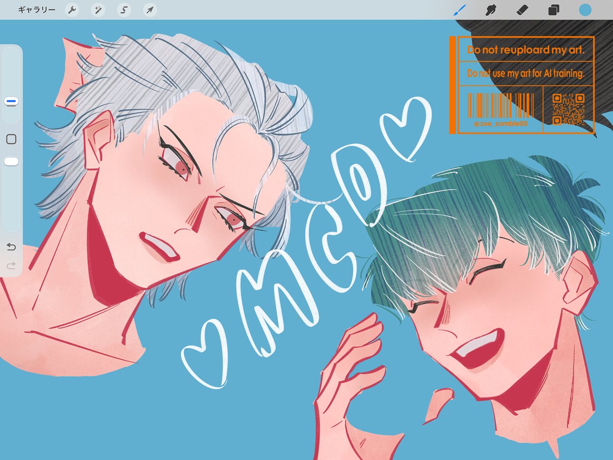 zoe_zombie05's tweet photo. めちゃ途中
好きな男たちを描くの楽しすぎるなあ！ https://t.co/FfgxqnXqxy