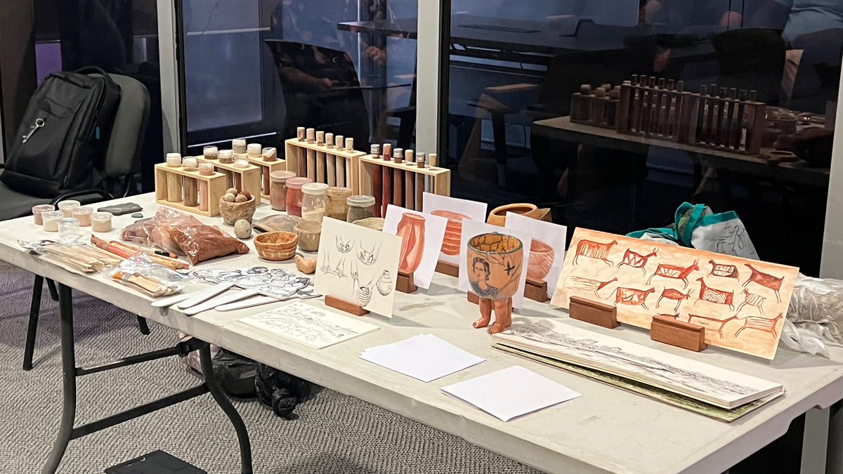 El_Icanh's tweet photo. La participación fue en el Laboratorio de Mediación y Creación: “Hablemos de arcillas”, donde se compartieron los procesos de creación, mediación, renovación de salas y las propuestas museográficas a partir de arcillas de colores, realizadas en el Parque Arqueológico San Agustín. https://t.co/sTGBt24VtX