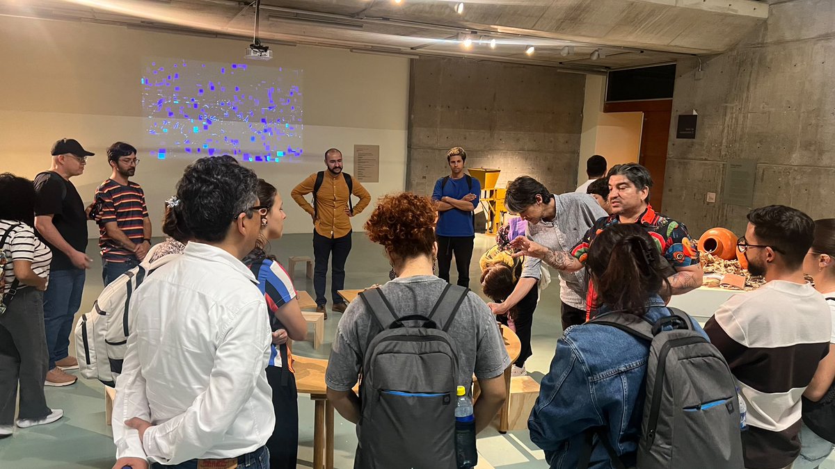 El_Icanh's tweet photo. La participación fue en el Laboratorio de Mediación y Creación: “Hablemos de arcillas”, donde se compartieron los procesos de creación, mediación, renovación de salas y las propuestas museográficas a partir de arcillas de colores, realizadas en el Parque Arqueológico San Agustín. https://t.co/sTGBt24VtX