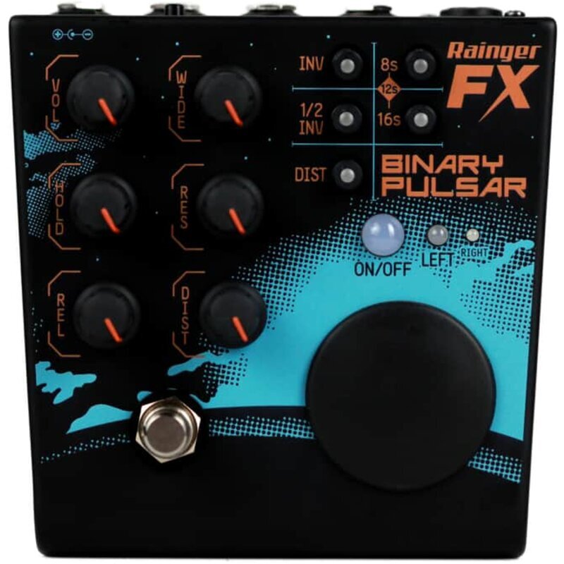 EffectsDatabase's tweet photo. New! Rainger FX (@RaingerFX) Binary Pulsar - Sidechanger / Tremolo / Autopanner 
-- 
https://t.co/haqND0B3Y7 
-- 
#rainger #binarypulsar  #tremolo #pan #raingerfx  #effectsdatabase #guitarpedals #pedalboard https://t.co/mF5qk0G0ft