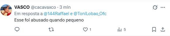 ToniLobao_Ofc's tweet photo. Esse é o nível do questionamento desses vagabundos. Quando tomam um processo, ficam chorando na net.
Nem sou politico em!! https://t.co/TZaiAPv0oh
