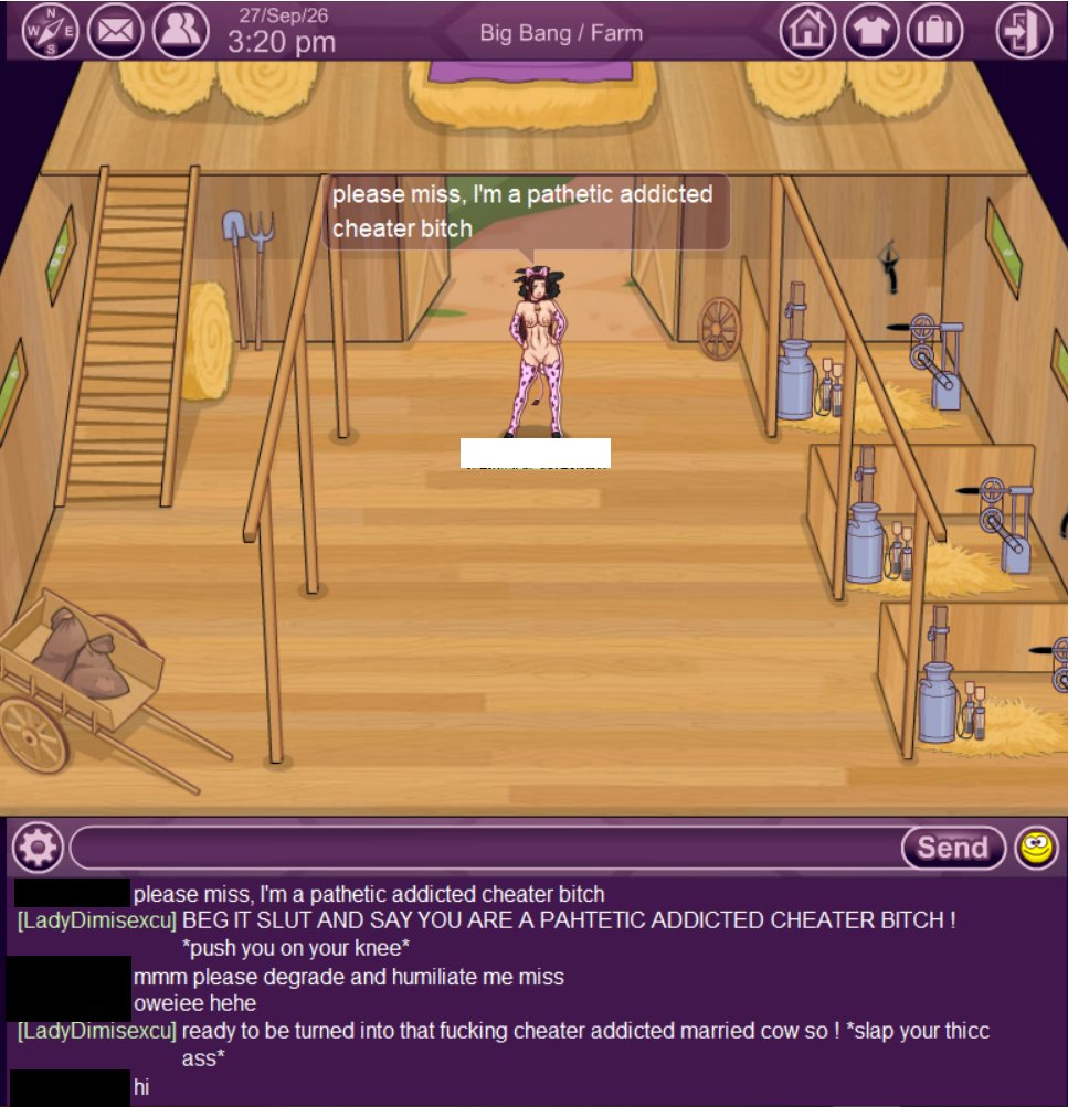 LadyDimisexcu's tweet photo. Part 1: This Cheater cow say to me to expose her slutty face addicted to mommy vampire cock... I guess i can help her so... https://t.co/q7muZ8SVxT