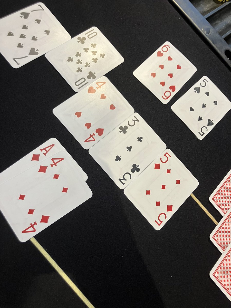 thecrown_poker's tweet photo. ⚜️fifty stack⚜️

本日の結果は...

🥇むっちゃん様
🥈マサ様
🥉���ヤ様
4️⃣まき様

入賞おめでとうございます🎉

 #ポーカー  #赤羽 https://t.co/FpVZBDP7Q0