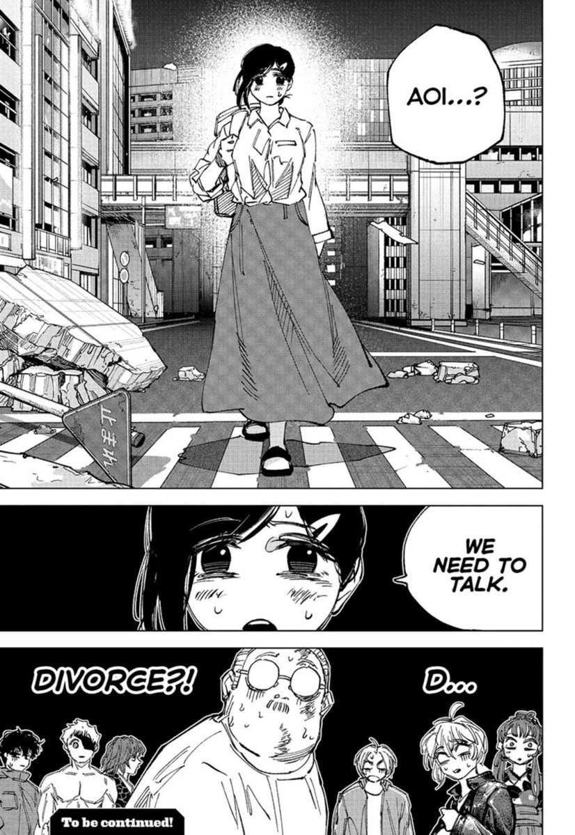 Th3MangaAddict's tweet photo. Calling it now, she gonna revoke the “no killing” rule.
Sakamoto is going to get VERY close to killing X but then have a minor little flashback &amp; not kill him. https://t.co/ATplht78KH