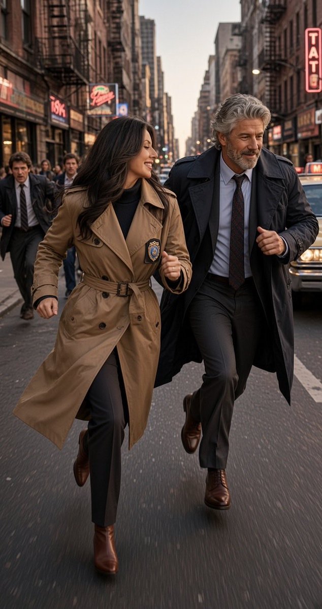 JM_OG_authentic's tweet photo. @Svet1069788 Okay since you created this version of me I’ll run with it. We’re a 1980’s husband and wife detective duo chasing after some bad guys. 🕵️‍♂️🕵️‍♀️🫆🔎

And I don’t look like Barney Miller. 😂❤️😘 https://t.co/5T1uKKb7aO