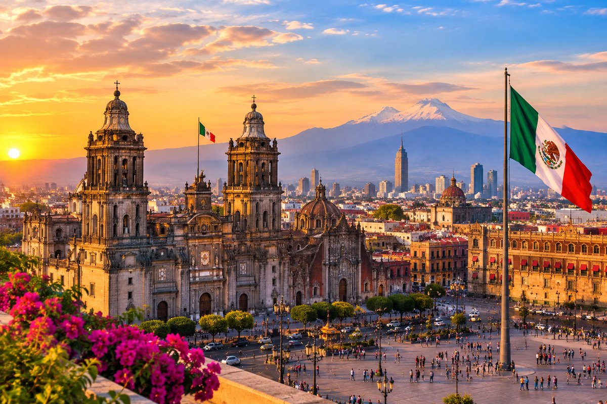 NazeerYousaf6's tweet photo. Mexico City — where history, culture, and breathtaking views come together. ✨🏙️❤️ https://t.co/Zp2z2pFPD0